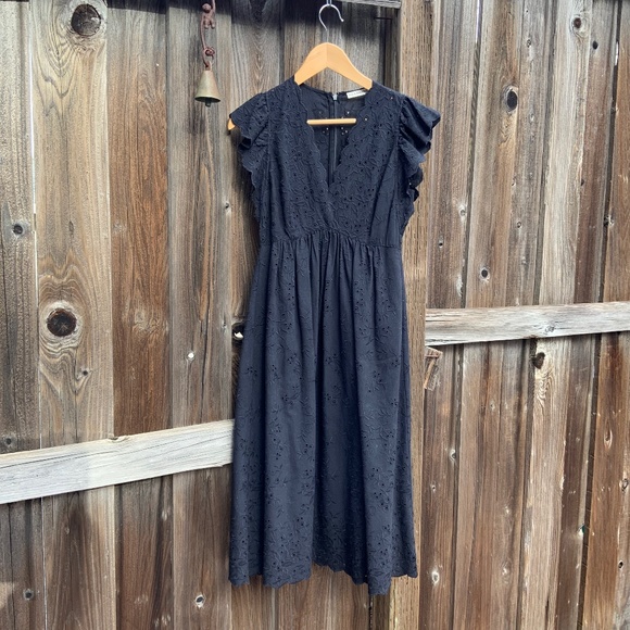 Ulla Johnson Dresses & Skirts - Ulla Johnson black eyelet dress